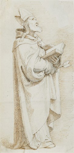 Lot 220 - Tommaso Minardi (Italian, 1787-1871), Study of...