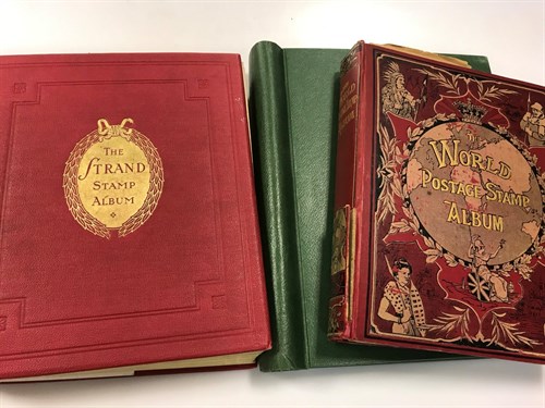 Lot 194 - A world stamp collection mainly in 3 albums,...