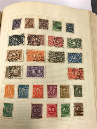 Lot 193 - A world stamp collection contained in 3 box...