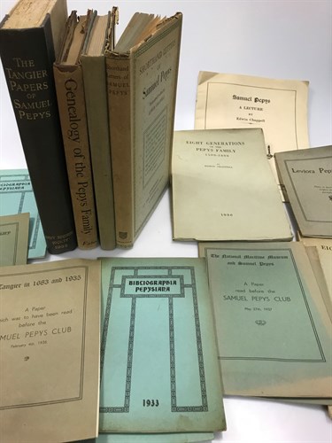 Lot 234 - CHAPPELL (Edwin) Samuel Pepys Club lecture...