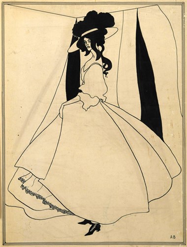 Lot 277 - Attributed to Aubrey Beardsley (British, 1872-1898)