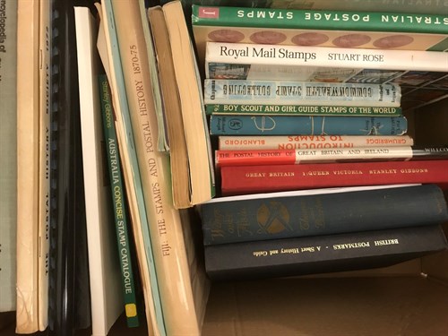 Lot 429 - Philatelic reference books, including Rodger...