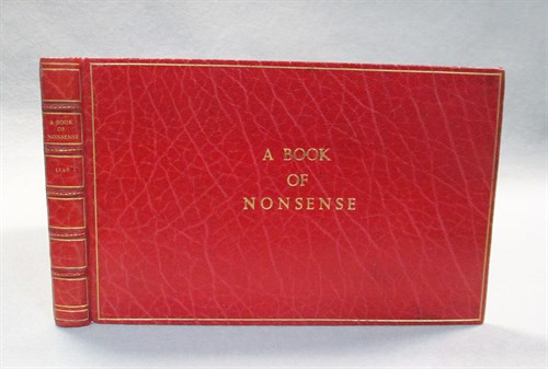 Lot 157 - LEAR (Edward) A Book of Nonsense. London:...