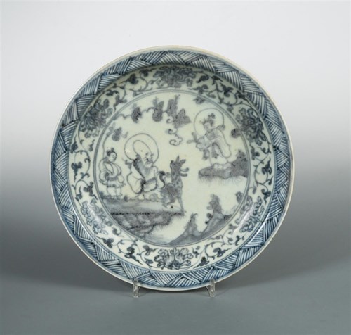 Lot 68 - An early 16th century Zheng De period Ming dish