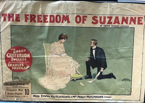 Lot 187 - A group of six Edwardian Cambridge theatre decorative prints