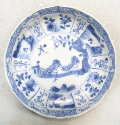 Lot 177 - Four saucers from Kangxi period