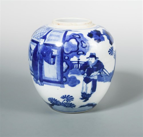 Lot 184 - A Kangxi jar