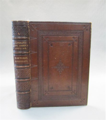 Lot 80 - CAPGRAVE (John) Nova Legenda Angliae. London:...