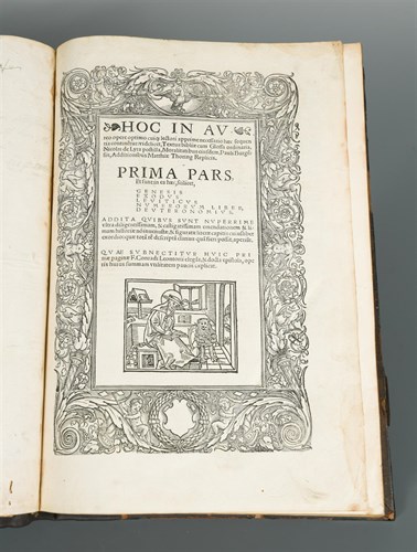 Lot 66 - Bible in latin. LYRA (Nicolaus de) Textus...