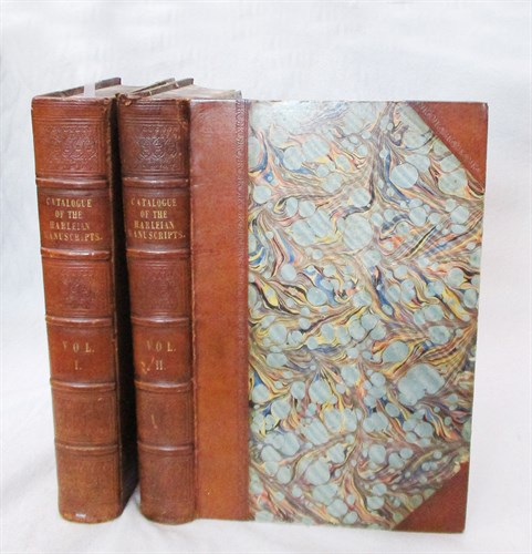 Lot 319 - A Catalogue of the Harleian Collection of...
