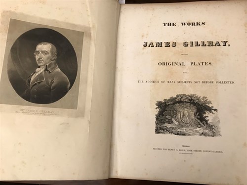 Lot 411 - WHITING (John) The Works of James Gillray....