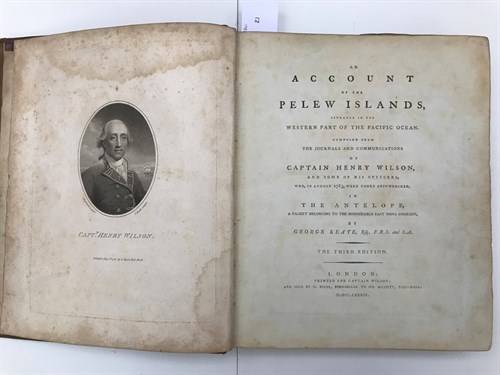 Lot 452 - KEATE (George) An Account of the Pelew Islands,...