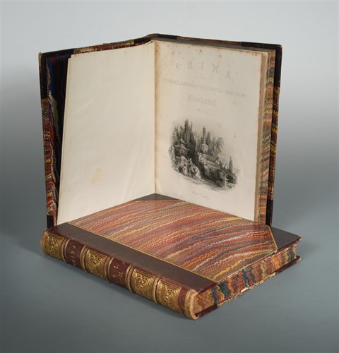 Lot 385 - ALLOM (T) and Rev. G N WRIGHT China, in a...