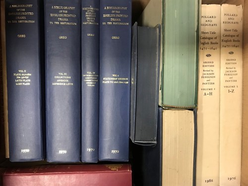 Lot 425 - English Poetry and literature. Bibliography,...