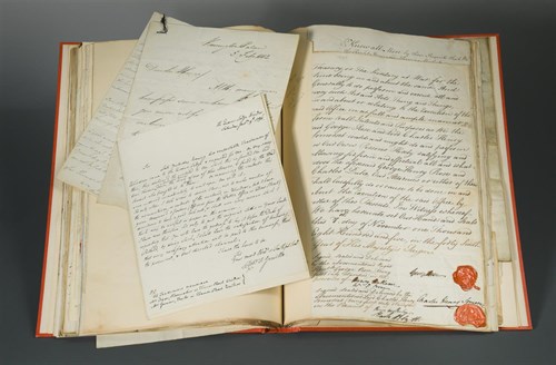 Lot 183 - A good collection of Royal letters and...
