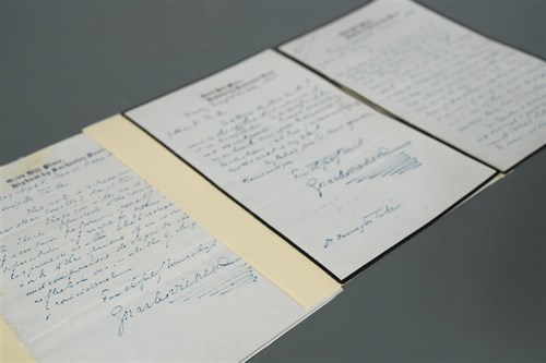 Lot 211 - DICKENS (Charles) Three letters signed, to Dr...