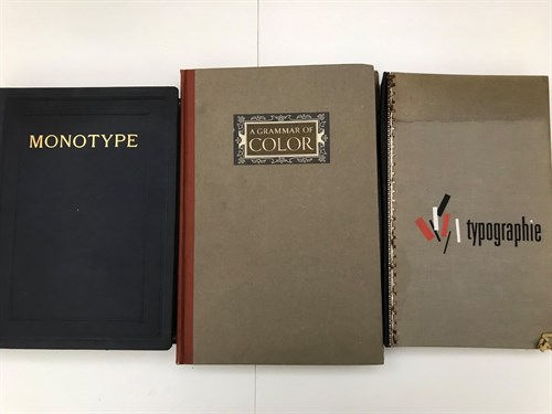 Lot 431 - Printing and typography. A collection of...