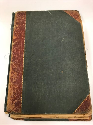 Lot 174 - A 19th Century album containing a large...