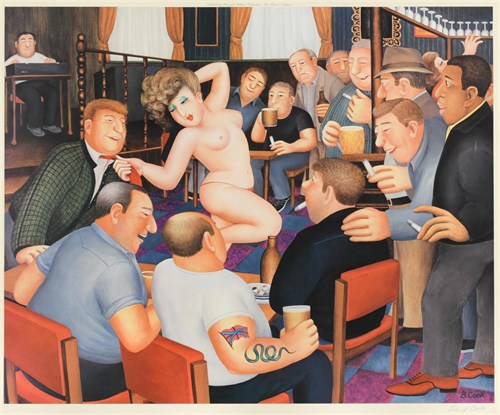 Lot 483 - § Beryl Cook, OBE (British, 1926-2008),...