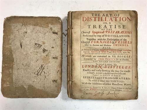 Lot 89 - FRENCH (John) The Art of Distillation. London,...