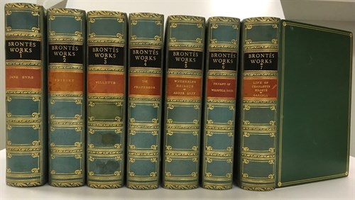 Lot 146 - BRONTES. Works, in 7 vols., 1904-06, 8vo, full...