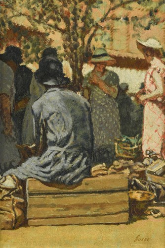 Lot 18 - Sylvia Gosse, RBA, RE, SWA (British, 1881-1968)