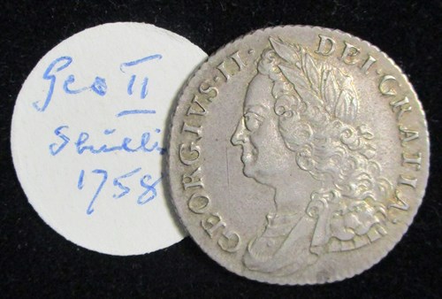 Lot 250 - Great Britain shillings, for 1709, 1711, 1758...