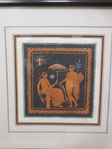 Lot 380 - Four copper plate engravings after Hamilton,...
