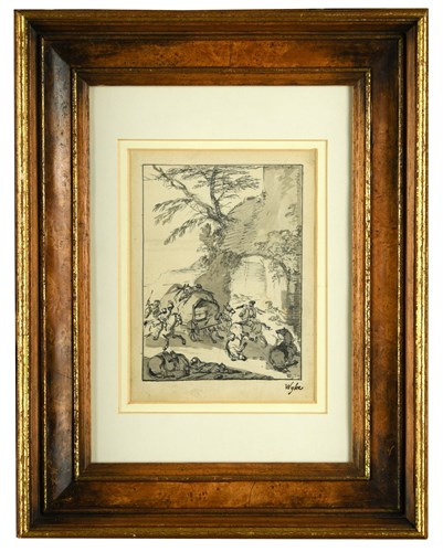 Lot 435 - Attributed to Jan Wyck (Dutch, 1652-1702), A...
