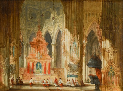 Lot 170 - David Roberts, RA (Scottish, 1796–1864)
