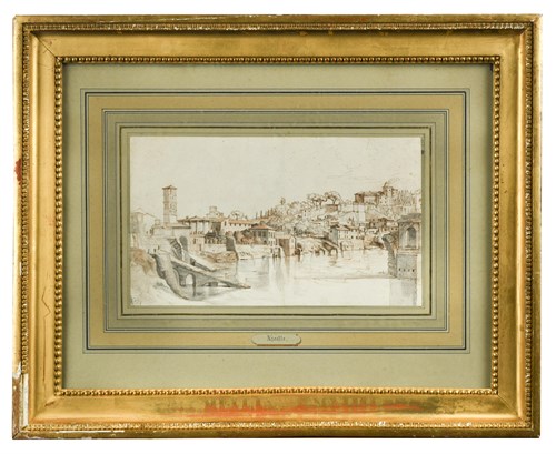 Lot 85 - Attributed to Caspar van Wittel, called Gaspare Vanvitelli (Italian, 1652/3-1736)
