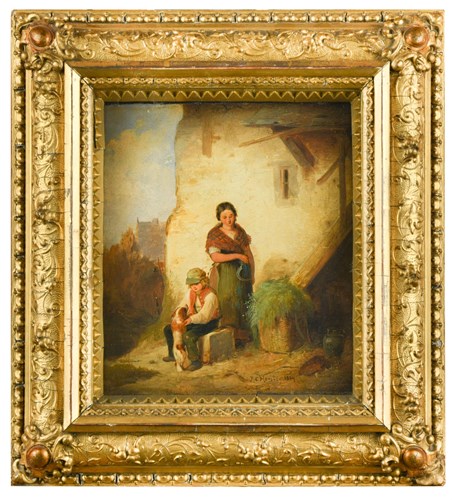 Lot 427 - John Callcott Horsley, RA (British, 1817-1903),...