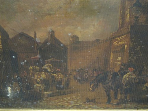 Lot 320 - A pair of 19th century varnished lithograph...