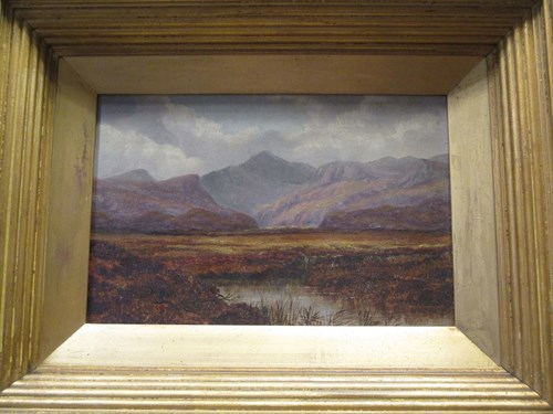Lot 323 - Irish School - Hills of County Wicklow, oil on...