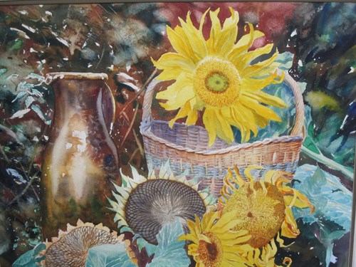 Lot 389 - Richard H Bolton (b. 1950), Still life of...