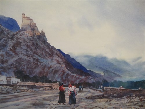 Lot 383 - Richard H Bolton (b. 1950), Castle in the...