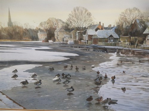 Lot 386 - Richard H Bolton (b. 1950), The Ouse at St...