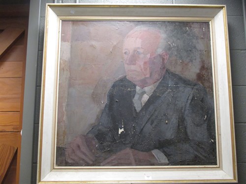 Lot 331 - P.A. THOBURN, portrait of a gentleman, oil on...