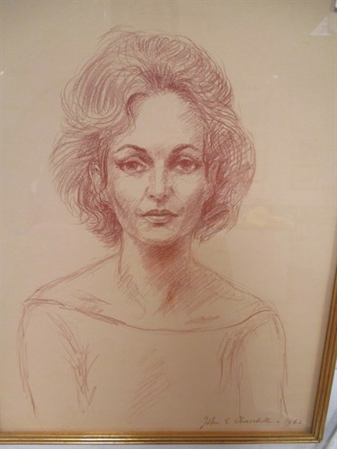 Lot 375 - John Spencer Churchill - Portrait of Letha...