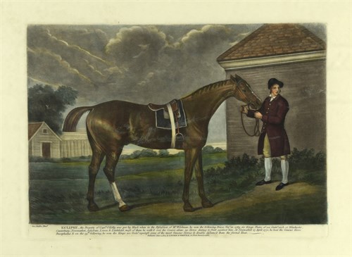 Lot 56 - After George Stubbs, Eclipse, engraving,...