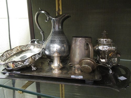 Lot 307 - Collection of EPNS and plated ware, to include...