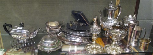 Lot 309 - Items of Victoria and later EPNS, to include...