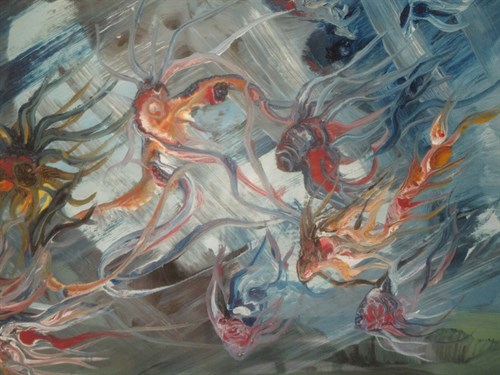 Lot 372 - Moreno Morelli (Modern Italian School) 'Octopi'...