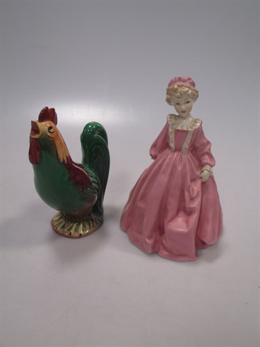 Lot 121 - A Worcester figure of 'Grandparents Dress' and...