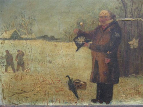 Lot 343 - L W Hagger, 'This is Winter', signed and dated...