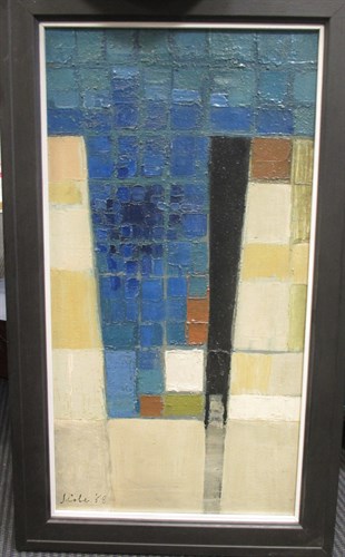Lot 54 - John Cole (Modern British School) 'Blue South',...