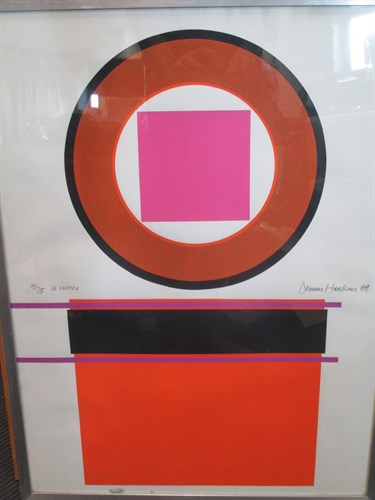Lot 59 - Dennis Hawkins (1925-2001) 'Apollo Moon Disc',...