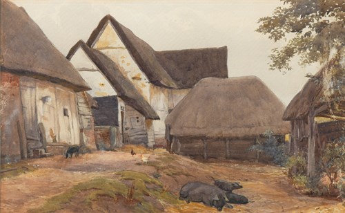 Lot 143 - William Henry Hunt, OWS (British, 1790-1864)