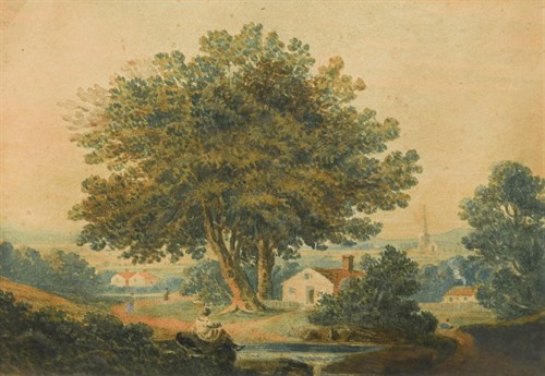 Lot 112 - John Varley, OWS (British, 1778-1842)