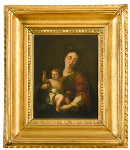 Lot 466 - Italian School, 19th Century, The Madonna and...